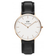 Daniel Wellington Sheffield Watch Leather Silver 36mm_0508DW_DW00100036